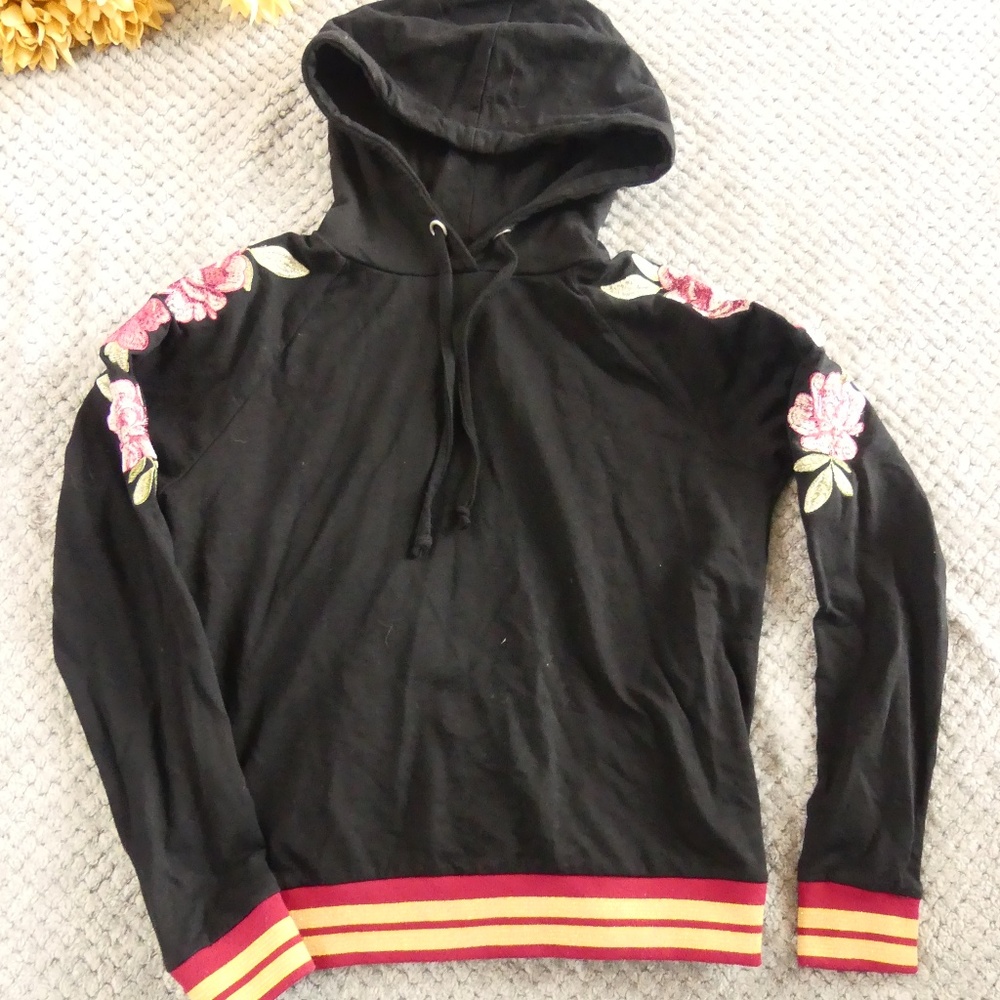 Embroidered hoodie